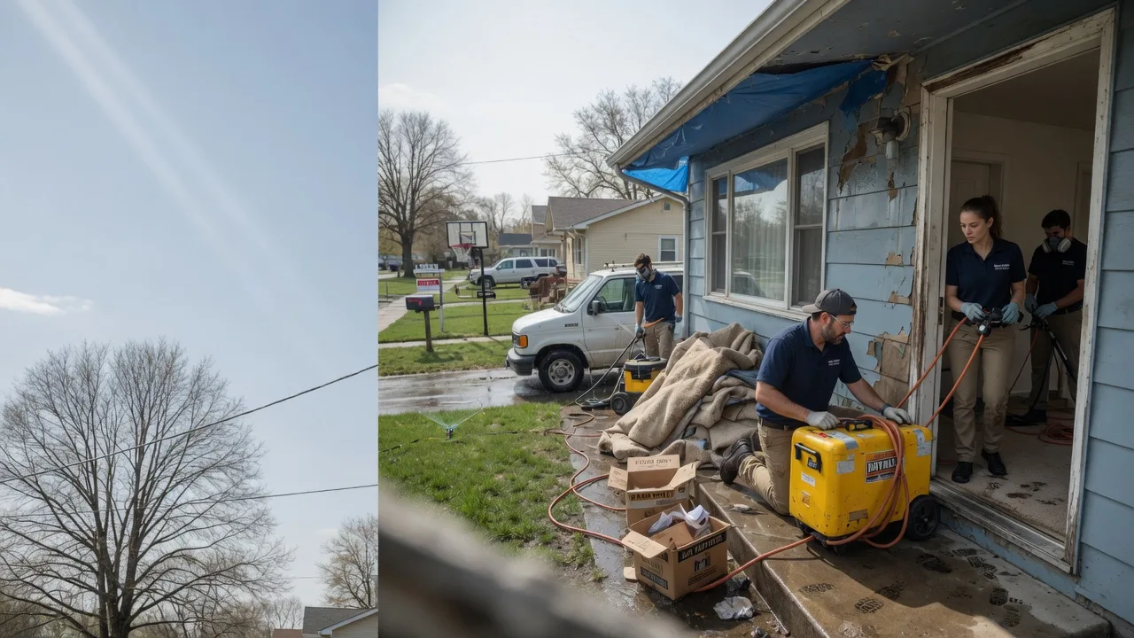 Basement Flood Cleanup in Finley, ND near me
